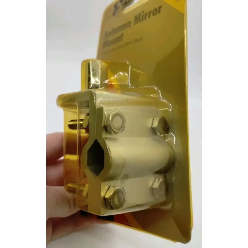 RoadPro Antenna Mirror Mount RP-315 - Three Way Double Groove - SO239 Connector